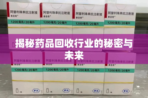 温州揭秘药品回收行业的秘密与未来